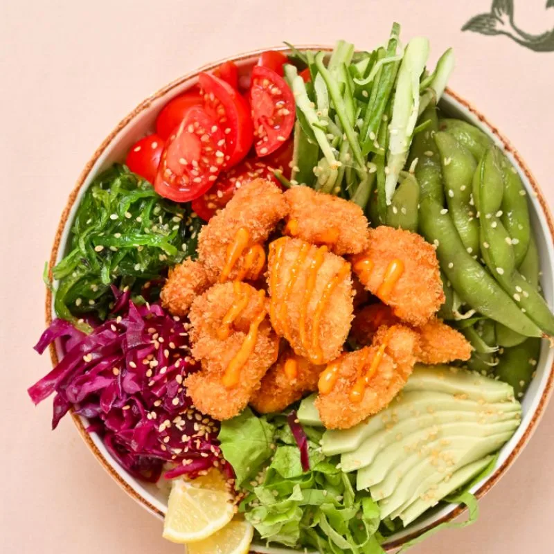 Chicken Poke Bowl