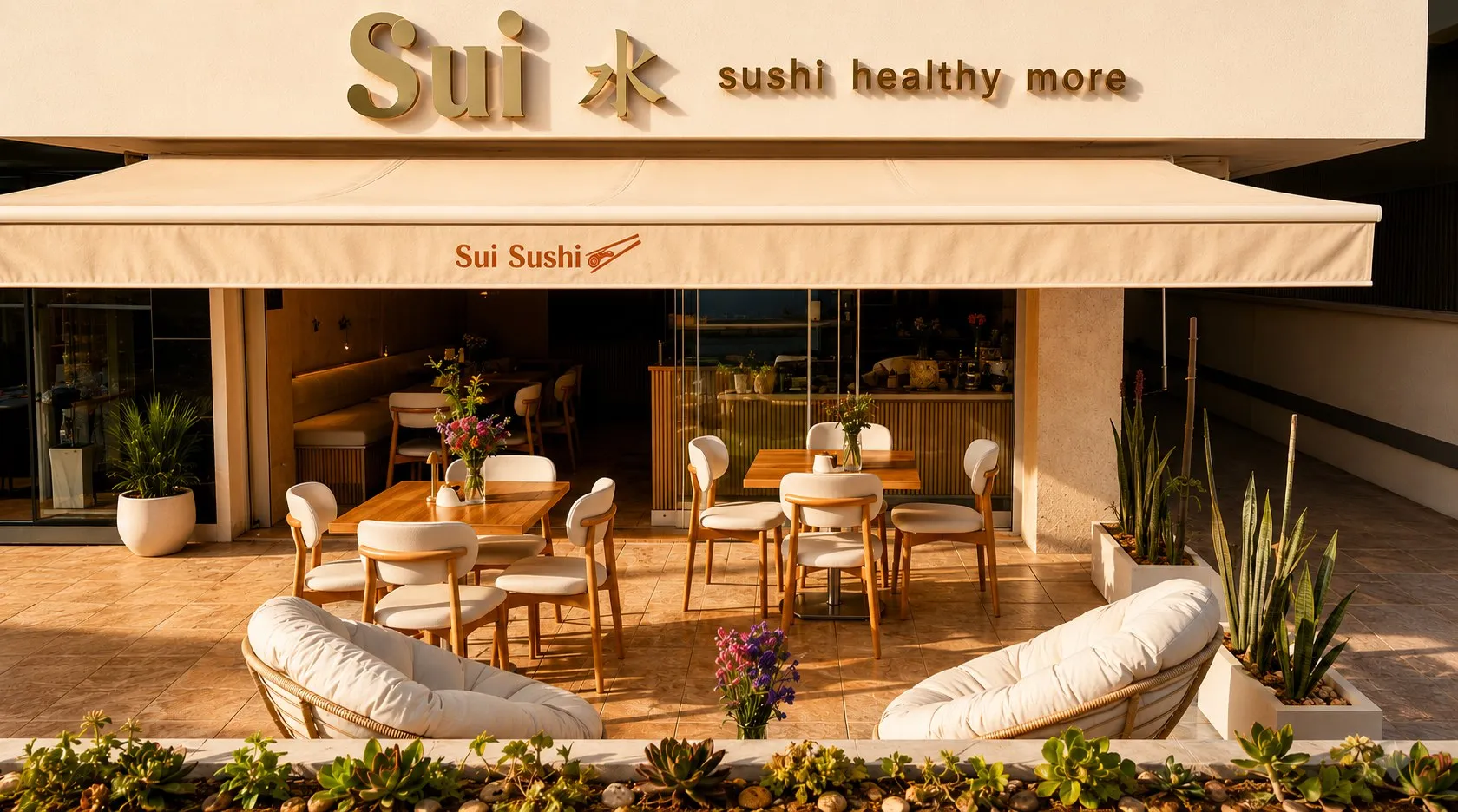 Sui Sushi, by the sea